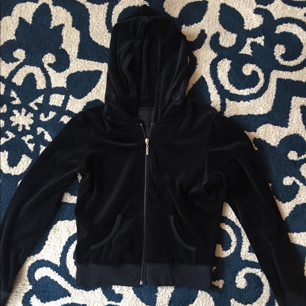 Velour zip-up